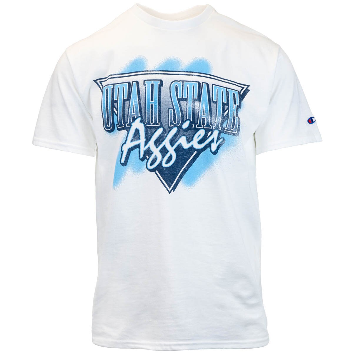 Champion Utah State Aggies Retro Spray Paint Unisex T-Shirt